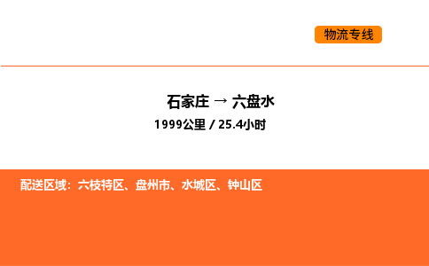 石家庄到六盘水物流专线-石家庄到六盘水货运-专车直送