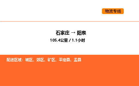 石家庄到阳泉物流专线-石家庄至阳泉货运-灵活多样的